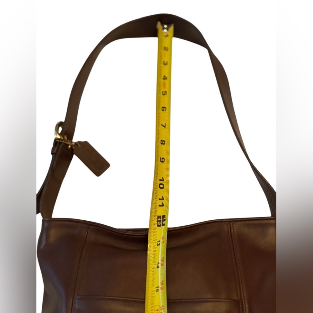 Vintage Coach Legacy Erickson Soho Dark Brown D7C-4169 Leather Shoulder Bag - Picture 10 of 10